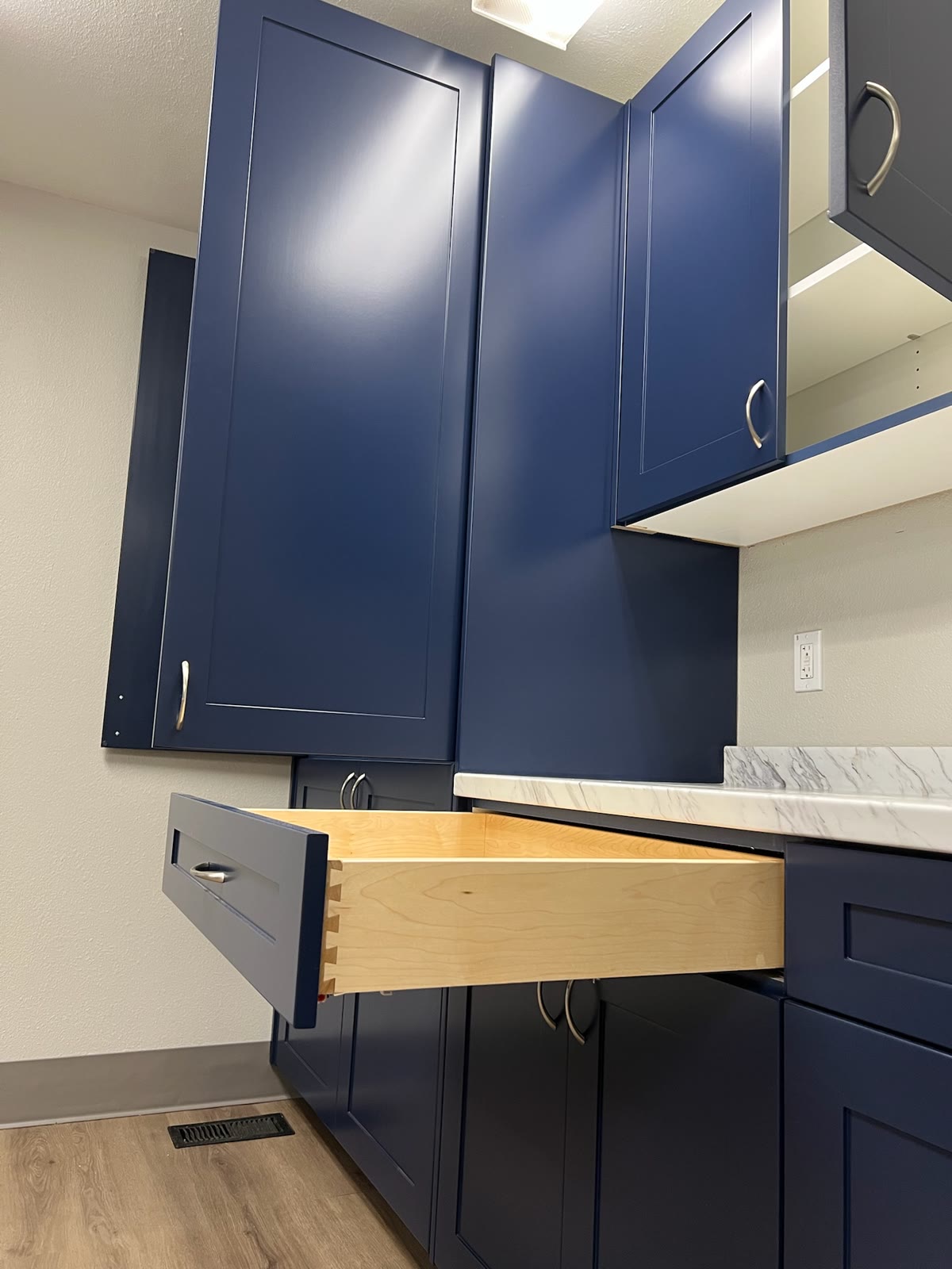 Commercial casework drawer and cabinet construction detail