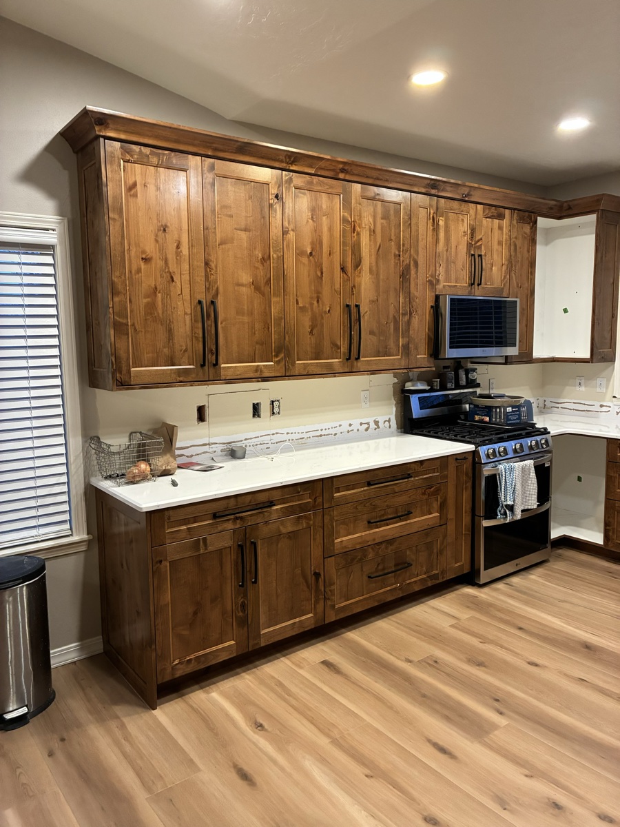 Wood custom kitchen cabinetry — Boise, Idaho